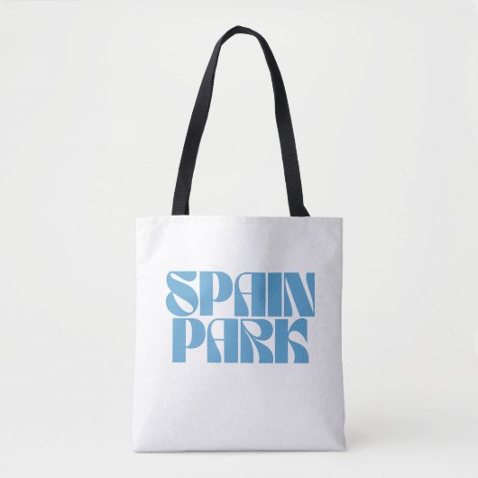 Spanje Park Jaguars Retro Block Design Bag Tote Bag (Voorkant)