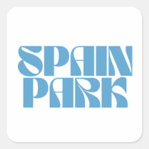 Spanje Park Jaguars Retro Sticker