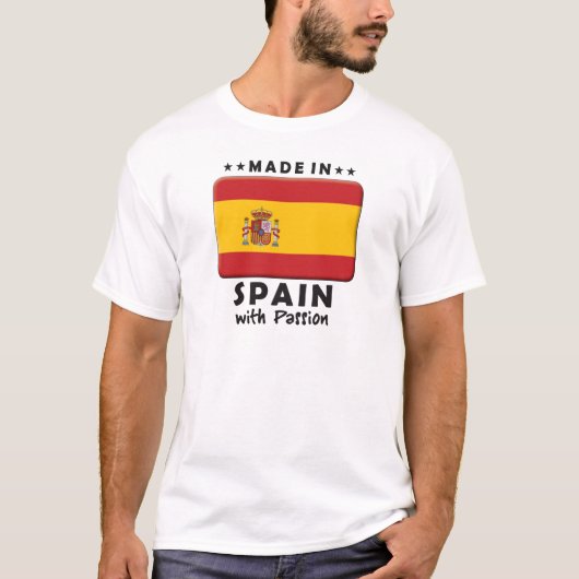 Spanje Passion T-shirt (Voorkant)