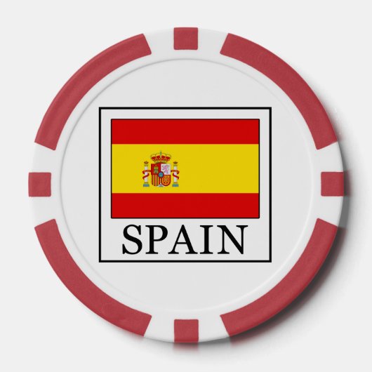 Spanje Pokerchips (Voorkant)