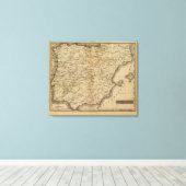 Spanje, Portugal 14 Canvas Afdruk (Insitu (Houten vloer))