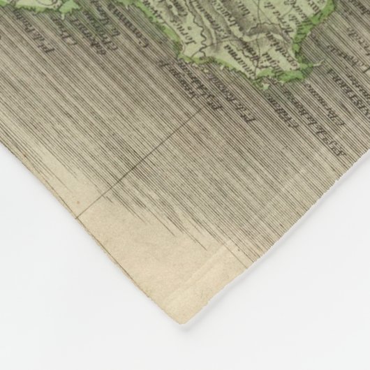 Spanje, Portugal 7 Fleece Deken (Hoek)