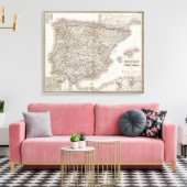 Spanje, Portugal Canvas Afdruk (Insitu (Woonkamer))