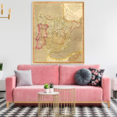 Spanje, Portugal Canvas Afdruk (Insitu (Woonkamer))