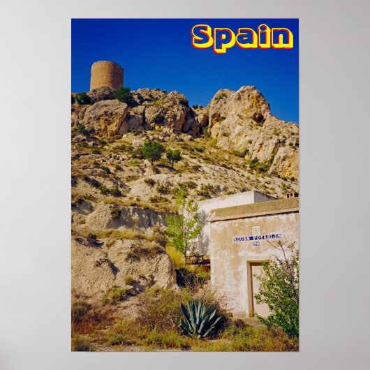 Spanje Poster (Voorkant)