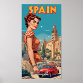  Spanje Poster (Voorkant)