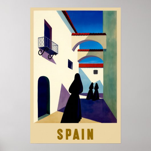Spanje Poster (Voorkant)