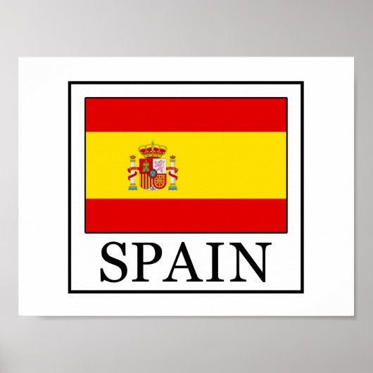 Spanje Poster (Voorkant)