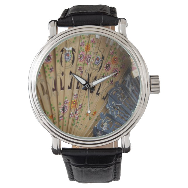 Spanje, provincie Cadiz, Sevilla. Historische kers Horloge (Voorkant)