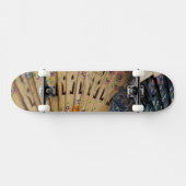 Spanje, provincie Cadiz, Sevilla. Historische kers Skateboard (Horizontaal)