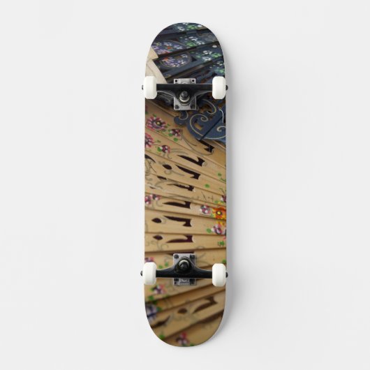 Spanje, provincie Cadiz, Sevilla. Historische kers Skateboard (Voorkant)