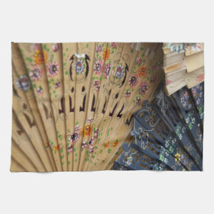 Spanje, provincie Cadiz, Sevilla. Historische kers Theedoek