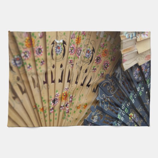 Spanje, provincie Cadiz, Sevilla. Historische kers Theedoek (Horizontaal)