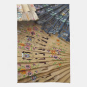 Spanje, provincie Cadiz, Sevilla. Historische kers Theedoek (Verticaal)