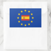 Spanje Rechthoekige Sticker (Tas)