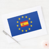 Spanje Rechthoekige Sticker (Envelop)