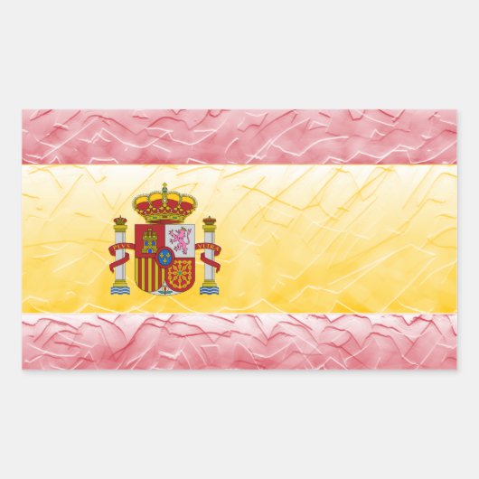Spanje Rechthoekige Sticker (Voorkant)