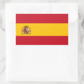 SPANJE RECHTHOEKIGE STICKER (Tas)