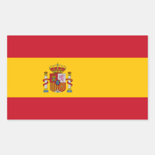 Spanje Rechthoekige Sticker
