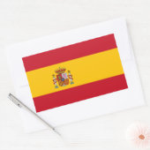 Spanje Rechthoekige Sticker (Envelop)