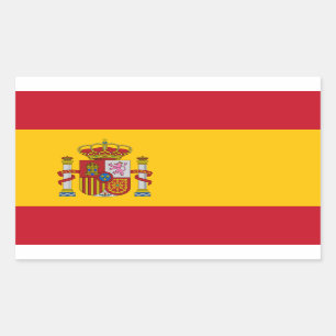Spanje Rechthoekige Sticker