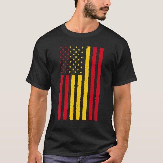 Spanje regeert het Britse vlaggererfgoed van de he T-shirt (Voorkant)
