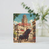 Spanje Reis Briefkaart (Staand voorkant)