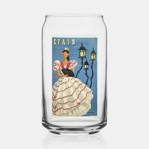 SPANJE Reis naar het verleden Blikvorm Glas