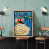 -Spanje: Reis van de zwarte-grensreist Poster