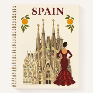 Spanje Reisnotitieboek Notitieboek