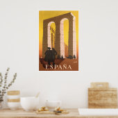 Spanje Reisposter Spaanse Kunst Henri Jacques Poster (Keuken)
