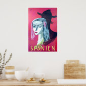Spanje Reisposter Spaanse Print Henri Jacques (Keuken)