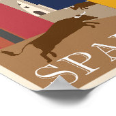 Spanje Reizen Poster  (Hoek)