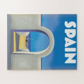 Spanje Retro Vacation art Legpuzzel (Horizontaal)