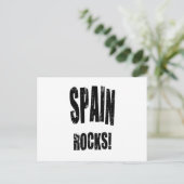 Spanje Rocks! Briefkaart (Staand voorkant)