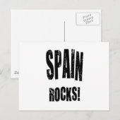 Spanje Rocks! Briefkaart (Voorkant / Achterkant)
