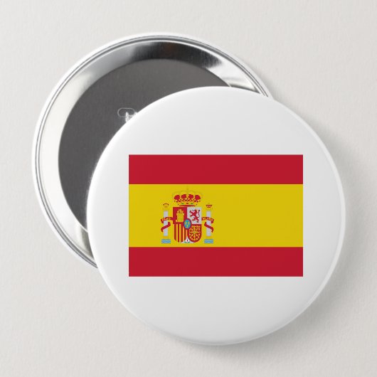 Spanje Ronde Button 4,0 Cm (Voorkant /achterkant)