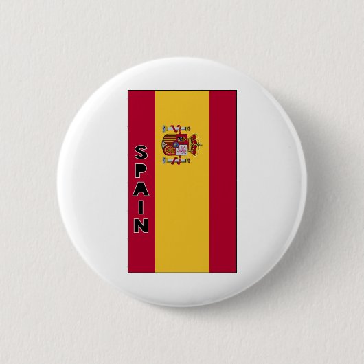 Spanje Ronde Button 5,7 Cm (Voorkant)