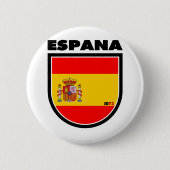 Spanje Ronde Button 5,7 Cm (Voorkant)