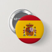 Spanje Ronde Button 5,7 Cm (Voorkant /achterkant)