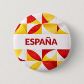 Spanje Ronde Button 5,7 Cm (Voorkant)