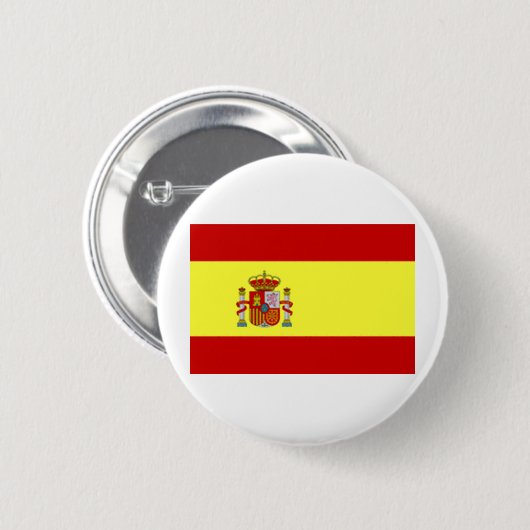 Spanje Ronde Button 5,7 Cm (Voorkant /achterkant)