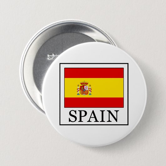 Spanje Ronde Button 7,6 Cm (Voorkant /achterkant)