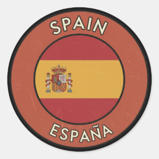 Spanje Ronde Sticker