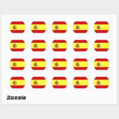 Spanje Ronde Sticker (Vel)