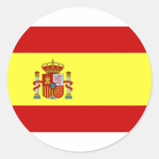 Spanje Ronde Sticker