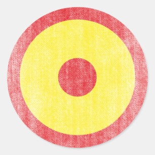 SPANJE RONDE STICKER