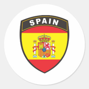 Spanje Ronde Sticker