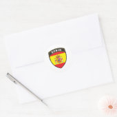 Spanje Ronde Sticker (Envelop)