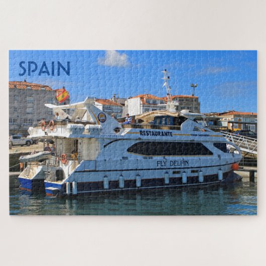 Spanje: rondreisboot in restaurants legpuzzel (Horizontaal)